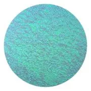 CBS Dichroic Coating Aqua on Clear Ripple Glass COE90