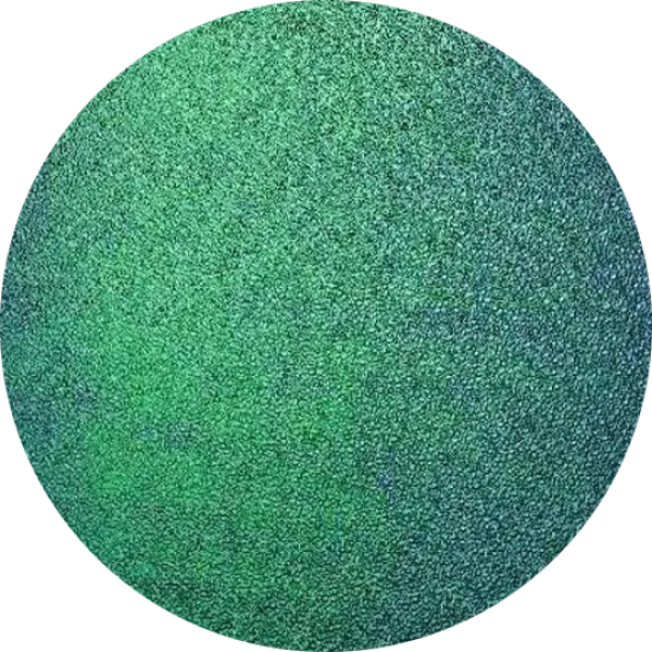 CBS Dichroic Coating Aqua on Wissmach Thin Black Dew Drop Textured Glass COE96