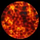 CBS Dichroic Coating Black Cherry Aurora Borealis Pattern on Thin Black Glass COE96