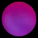 CBS Dichroic Coating Black Cherry on Thin Black  COE96