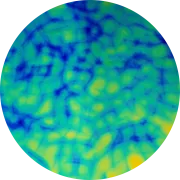 CBS Dichroic Coating Blue/ Gold Aurora Borealis Pattern on Thin Black  Glass COE96