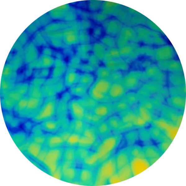 CBS Dichroic Coating Blue/ Gold Aurora Borealis Pattern on Thin Black  Glass COE96