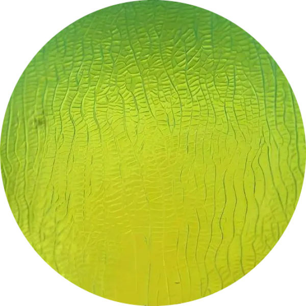 CBS Dichroic Coating Blue/ Gold on Oceanside Clear Corteza Texture Glass COE96