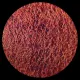 CBS Dichroic Coating Candy Apple Red on Clear Ripple  COE96