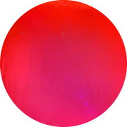CBS Dichroic Coating Candy Apple Red on Thin Black  COE96