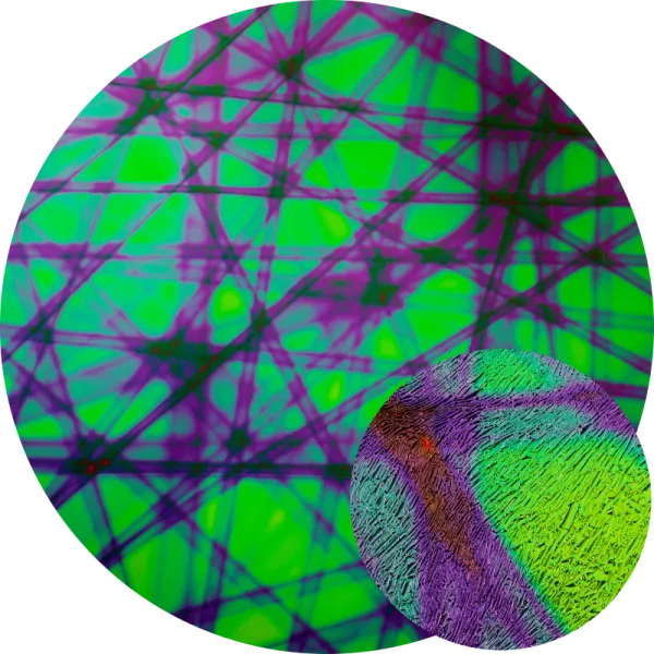 CBS Dichroic Coating Crinklized Emerald Green Pixie Stix Pattern on Thin Black  Glass COE96