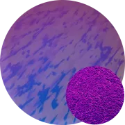 CBS Dichroic Coating Crinklized Green/ Magenta Blue on Spirit Geneva COE96