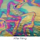 CBS Dichroic Coating Crinklized Rainbow 2 Fusion Pattern on Thin Black Glass COE90