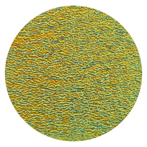 CBS Dichroic Coating Cyan/ Copper on Black Ripple Glass COE96