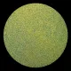 CBS Dichroic Coating Cyan/ Copper on Wissmach Thin Clear Dew Drop Textured Glass COE90