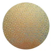 CBS Dichroic Coating Cyan/ Copper on Wissmach Thin Clear Florentine Textured Glass COE90