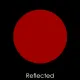CBS Dichroic Coating Cyan/ Dark Dark Red Voltage Pattern on Thin Black  Glass COE96