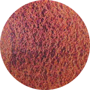 CBS Dichroic Coating Cyan/ Dark Dark Red on Clear Ripple  COE96