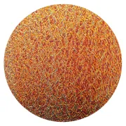 CBS Dichroic Coating Cyan/ Dark Dark Red on Clear Ripple Glass COE90