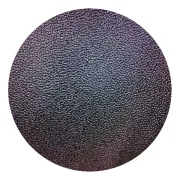 CBS Dichroic Coating Cyan/ Dark Dark Red on Wissmach Thin Black Hammered Texture Glass COE90