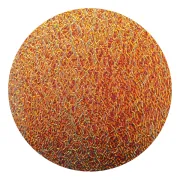CBS Dichroic Coating Cyan/ Dark Red on Clear Herringbone Ripple Glass COE90