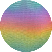 CBS Dichroic Coating Dot 1 Pattern on Thin Clear Glass COE90