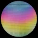 CBS Dichroic Coating Dot 2 Pattern on Thin Black  Glass COE96