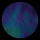 CBS Dichroic Coating Emerald Green Aurora Borealis on Thin Black Reed Glass COE90