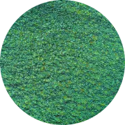 CBS Dichroic Coating Emerald Green on Black Ripple  COE96