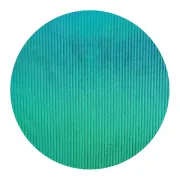 CBS Dichroic Coating Emerald Green on Wissmach Thin Clear Aerolite Glass COE90