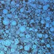 CBS Dichroic Coating Green/ Magenta Blue with Stell Timepieces Pattern Glass COE90