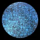 CBS Dichroic Coating Green/ Magenta Blue with Stell Timepieces Pattern Glass COE90
