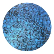 CBS Dichroic Coating Green/ Magenta Blue with Stell Timepieces Pattern Glass COE90