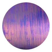 CBS Dichroic Coating Green/ Magenta on Thin Clear Fibroid Glass COE90