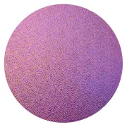 CBS Dichroic Coating Green/ Magenta on Wissmach Thin Black Dew Drop Textured Glass COE90