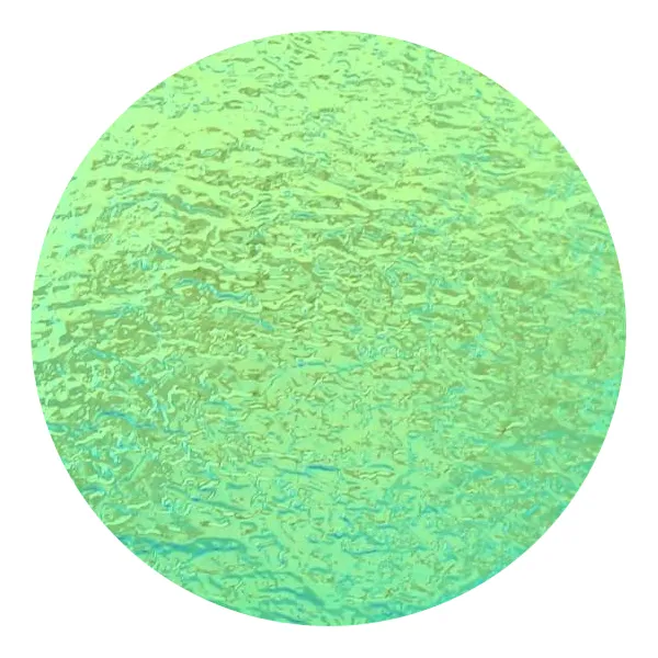 CBS Dichroic Coating Magenta/ Green on Clear Granite Glass COE90