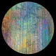 CBS Dichroic Coating Mixture Fusion with Stell Strips Pattern Glass COE96