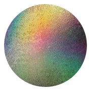 CBS Dichroic Coating Mixture on Wissmach Thin Clear Stream X Textured Glass COE90