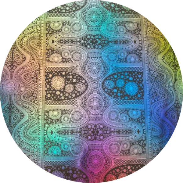 CBS Dichroic Coating Mixture with Stell Original Pattern Glass COE90