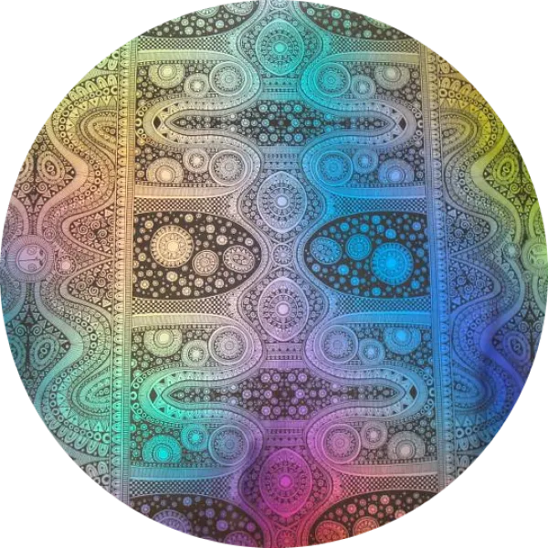 CBS Dichroic Coating Mixture with Stell Original Pattern Glass COE96