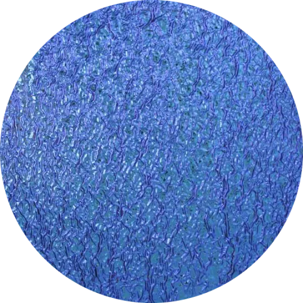 CBS Dichroic Coating Pink/ Teal on Black Ripple  COE96