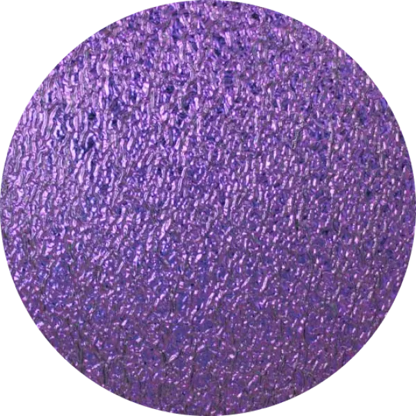 CBS Dichroic Coating Purple on Clear Ripple  COE96