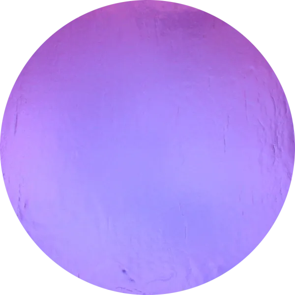 CBS Dichroic Coating Purple on Thin Black  COE96