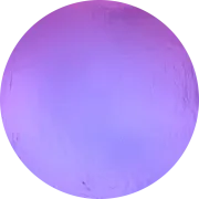 CBS Dichroic Coating Purple on Thin Clear  COE96