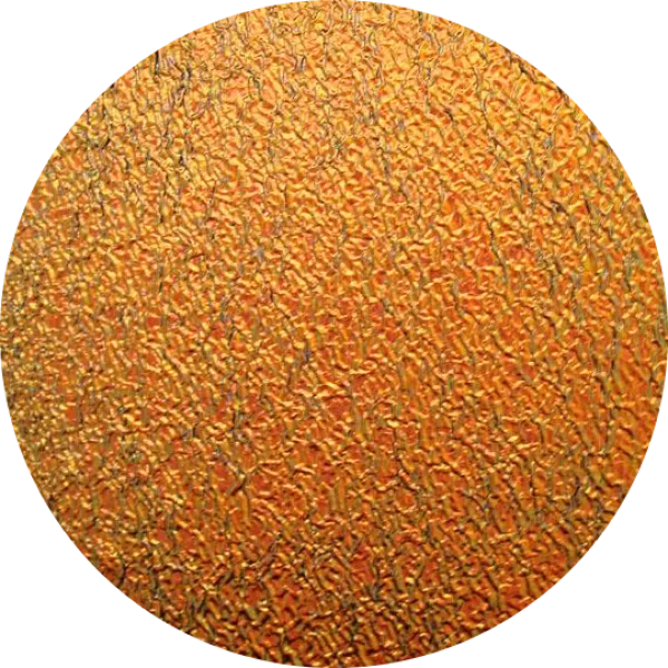 CBS Dichroic Coating Salmon on Black Ripple  COE96