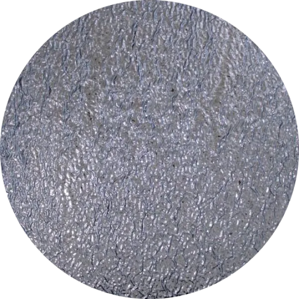 CBS Dichroic Coating Silver on Clear Ripple Glass COE96