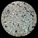 CBS Dichroic Coating Silver with Stell Gears Pattern Glass COE90