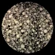 CBS Dichroic Coating Silver with Stell Timepieces Pattern Glass COE96