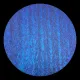 CBS Dichroic Coating Yellow/ Blue on Clear Herringbone Ripple Glass COE90