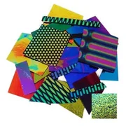CBS Crinklized Dichroic Scrap by Weight Thin Glass COE96