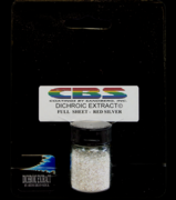 CBS Dichroic Extract Red/ Silver