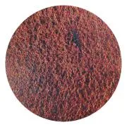 CBS Dichroic Coating Black Cherry on Clear Ripple Glass COE96