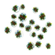 Christmas Tree Murrini/ Millefiore COE90