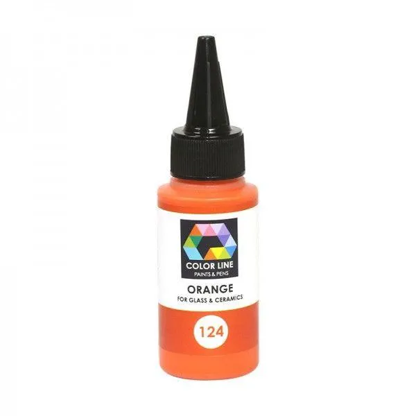Color Line Paint Pen, Orange 2.2 oz.