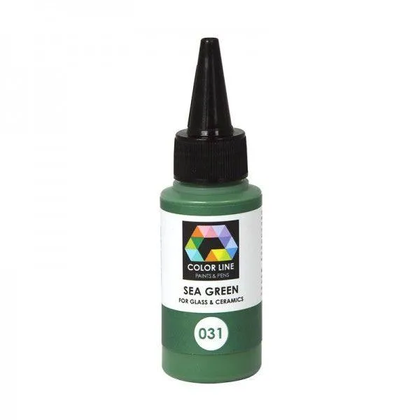Color Line Paint Pen, Sea Green 2.2 oz.